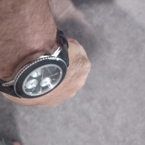 BCBG Max Azria Ladies Mother of Pearl Chronograph Watch - Picture 2 of 6